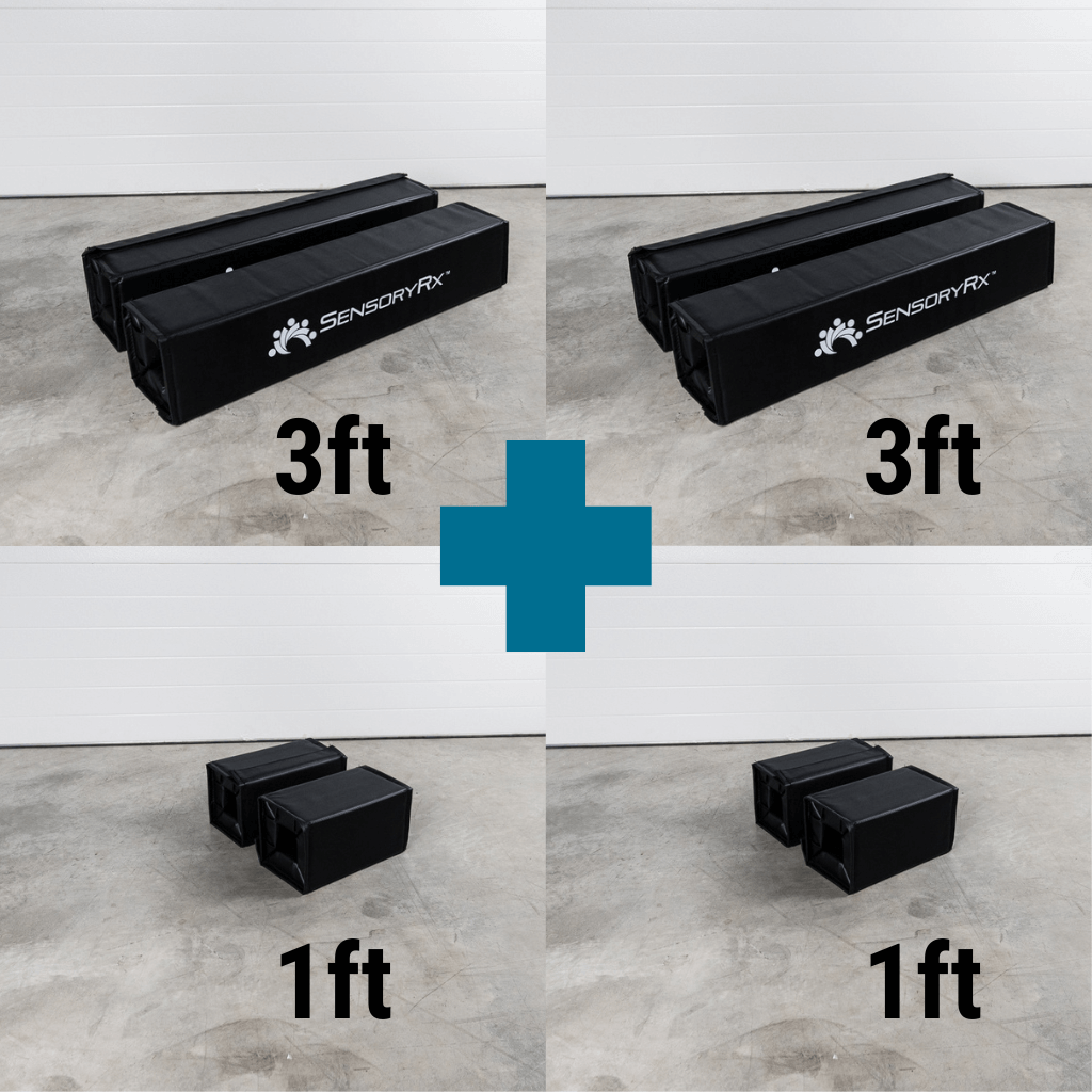 Residential System Bundle comes with 2 pairs of 3ft and 2 pairs of 1ft pads