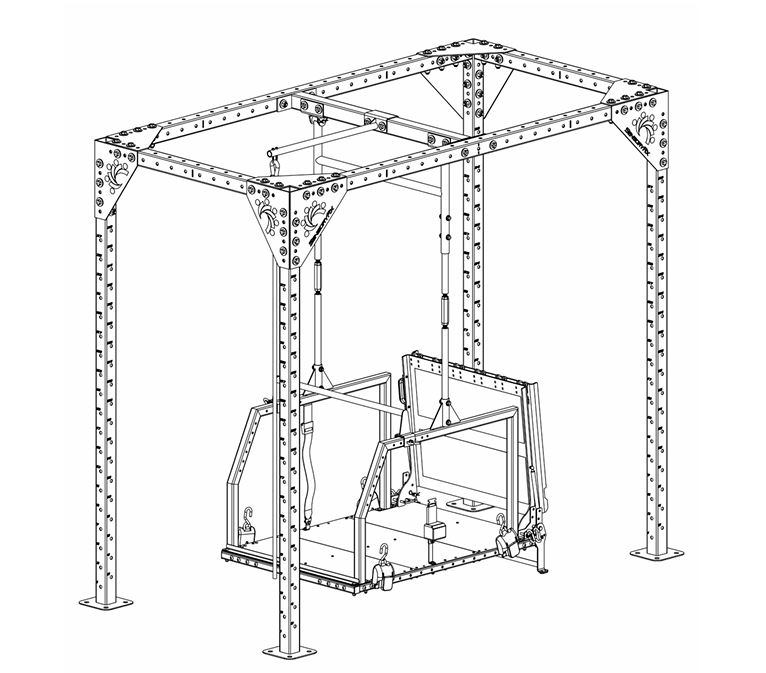 SensoryRx Wheelchair Swing
