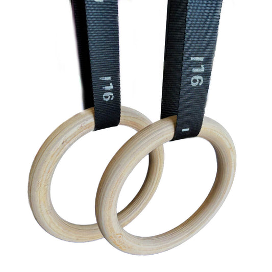 PRx Gymnastics Wood Rings