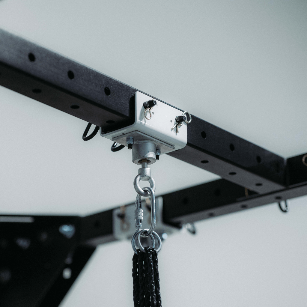 Sensory swing rotational swivel