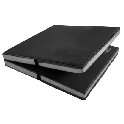 Medium Black Crash Mat folded