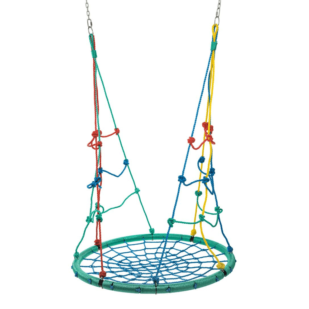 HearthSong 2in1 Colorful Climbing Rope Swing SensoryRx